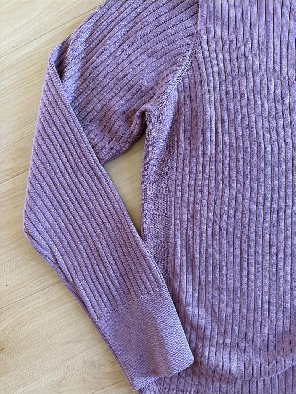 NWT BRASS COMPANY WOMEN ‘S V-NECK RIBBED LONG SLEEVE BUTTON DOWN CARDIGAN SZ XL - Picture 3 of 12